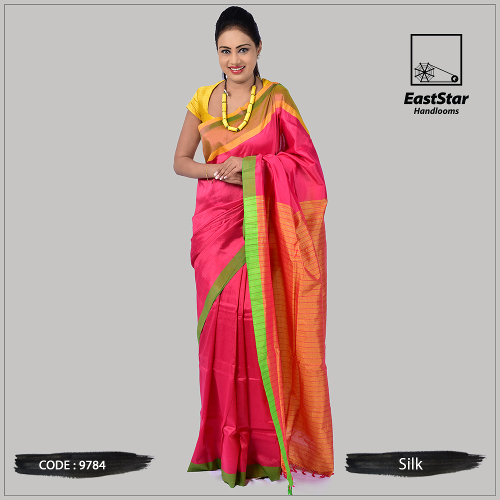 Handloom Silk Saree 9784 East Star Handlooms