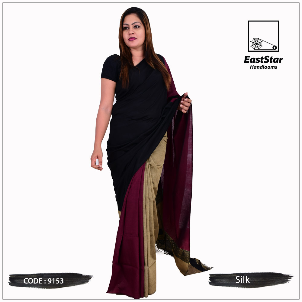 Handloom Silk Saree 9153 East Star Handlooms