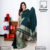 Code #G1065 Handloom Glossy Cotton  Saree