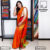 Code #G1168 Handloom Glossy Cotton Saree