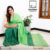 Code #G1299 Handloom Glossy Cotton Saree