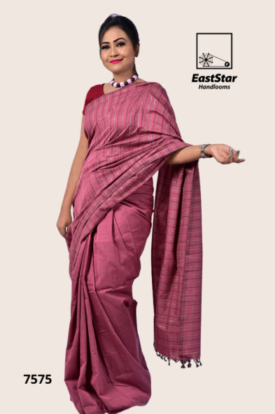 Trendy Handloom Cotton Saree 7575