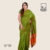 Anthurium Leafy Handloom Cotton Saree 6934