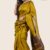 Golden Lime Handloom Cotton Saree 7526