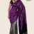 Smoky Lavender Handloom Silk Saree 9352