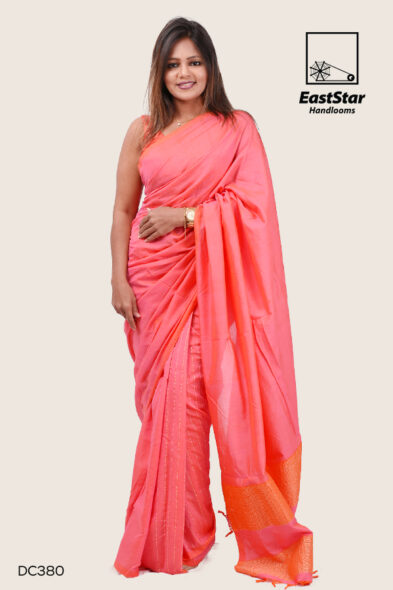 Kulfi Quinn Handloom Cotton Saree DC380
