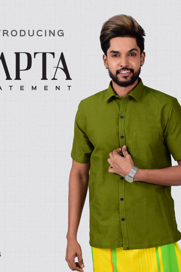 Atlantic Handloom Sapta Shirt SAP128 East Star Handlooms