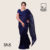 Shady Brinjal Handloom Silk Saree GS169