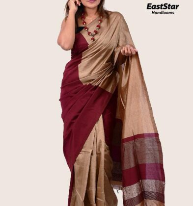 Lovely Cappuccino Handloom Silk Saree FS923