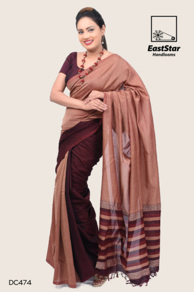 Classy Outfit Handloom Cotton Saree DC474