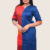 Half Blue Handloom Elenna Top EL257