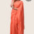 Lovely Orange Handloom Cotton Saree DC469