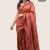 Newest Brown Handloom Silk Saree Gs558