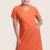 Orange Passion Handlooms frock EL273