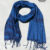 Blue Ruling Cotton Handloom Scarves ESC501