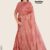 Blossom Peach Handlooms Silk Saree GS817