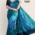 Blue Shaded Handloom Silk Saree JS168