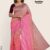 Rose & Beige Silk Shaded Saree JS162