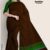Brown & Green Puni Cotton Saree CP2052