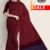 Red & Maroon Cotton Saree FC159