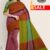 Orange & Green Handlooms Cotton Saree FC261