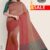 Orange & Hot Pink Cotton Saree FC253