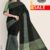 Khaki Green Handlooms Cotton Saree FC247