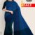 Blue Shade Handlooms Saree FC228