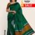 Green & Yellow Silk Saree DS158