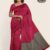 Wine Red Silk Handlooms Saree GS830