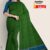 Green & Blue Cotton Handlooms Saree FC187