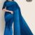 Blue Shade Cotton Saree DC510