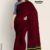 Wine Red Puni Cotton Saree CP2042