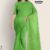 Lime Cotton Handlooms Saree DC555