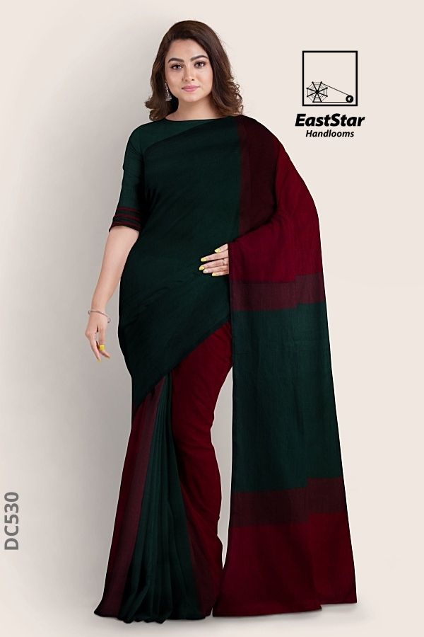 Ever Combination Handloom Cotton Saree DC530 Ever Combination Handloom Cotton Saree DC530