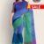 Purple & Green Cotton Saree DC531