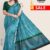 Green Combo Silk Handlooms Saree DS125