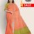 Pumkin Orange Handlooms Cotton Saree FC177
