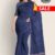 Polish Blue Handlooms Cotton Saree FC178