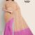 Pink & Cream Handlooms Cotton Saree DC621