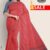 Devil Red Cotton Handlooms Saree FC181