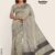 Cream Silk Handlooms Saree GS824