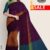 Purple & Orange Handlooms Saree FC298