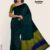 Green & Yellow Silk Handlooms Saree JS124