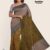 Mustard & Beige Silk Handlooms Saree MS227