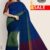Peacock Blue & Green Handlooms Saree FC297