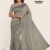Gray Silk Handlooms Saree MS235