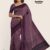 Maroon Silk Handlooms Saree JS286