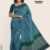 Marlin Teal Silk Handlooms Saree GS851
