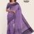 Lite Violet Silk Handlooms Saree JS255